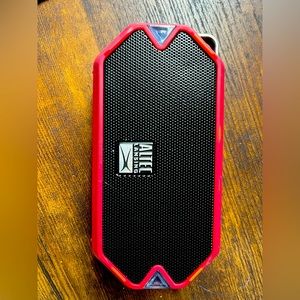Altec Lansing Portable Bluetooth Speaker with Waterproof, Red, IMW2702PK-TRD